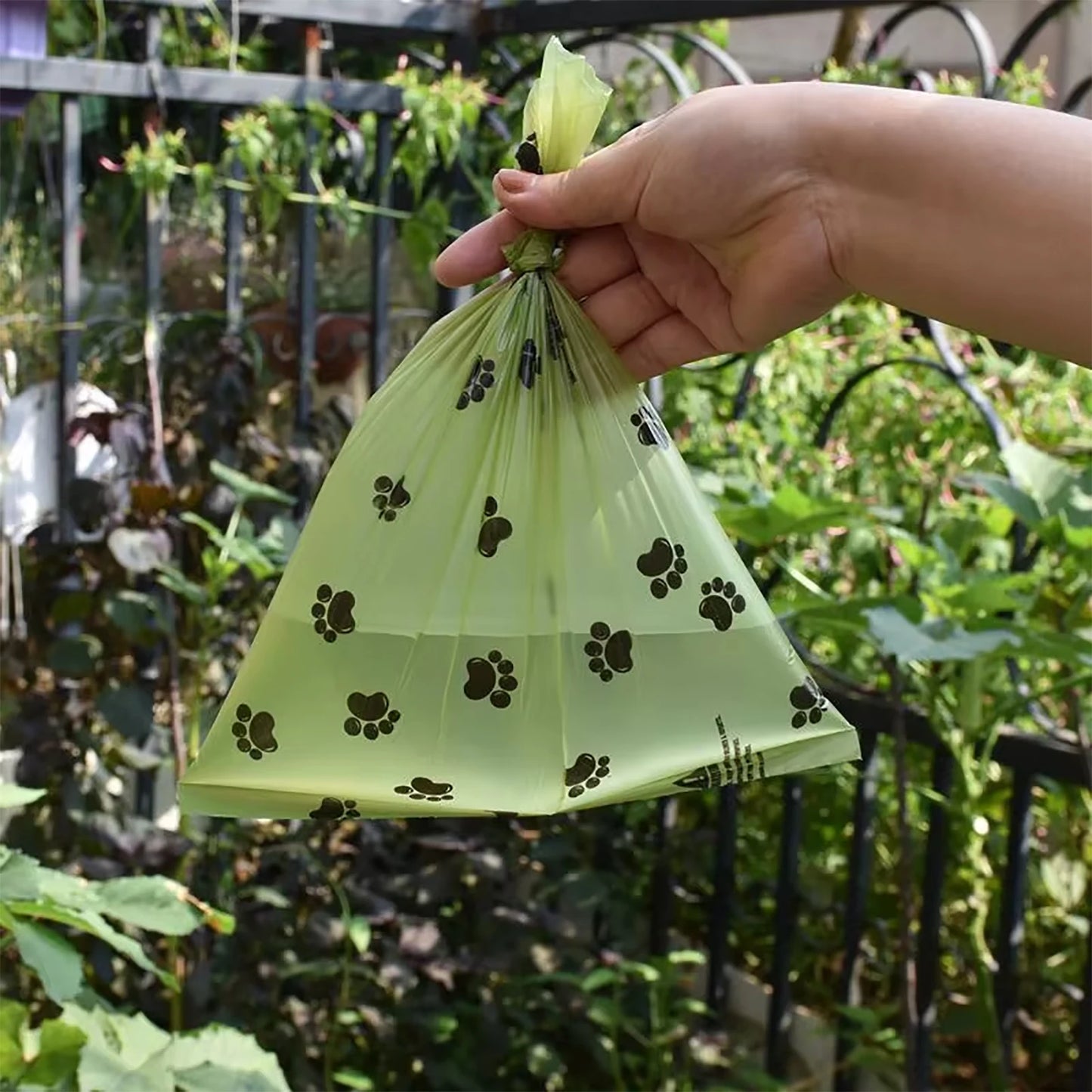 Eco-Friendly Dog Poop Bags with Dispenser – Biodegradable, Scented & Perfect for Pets