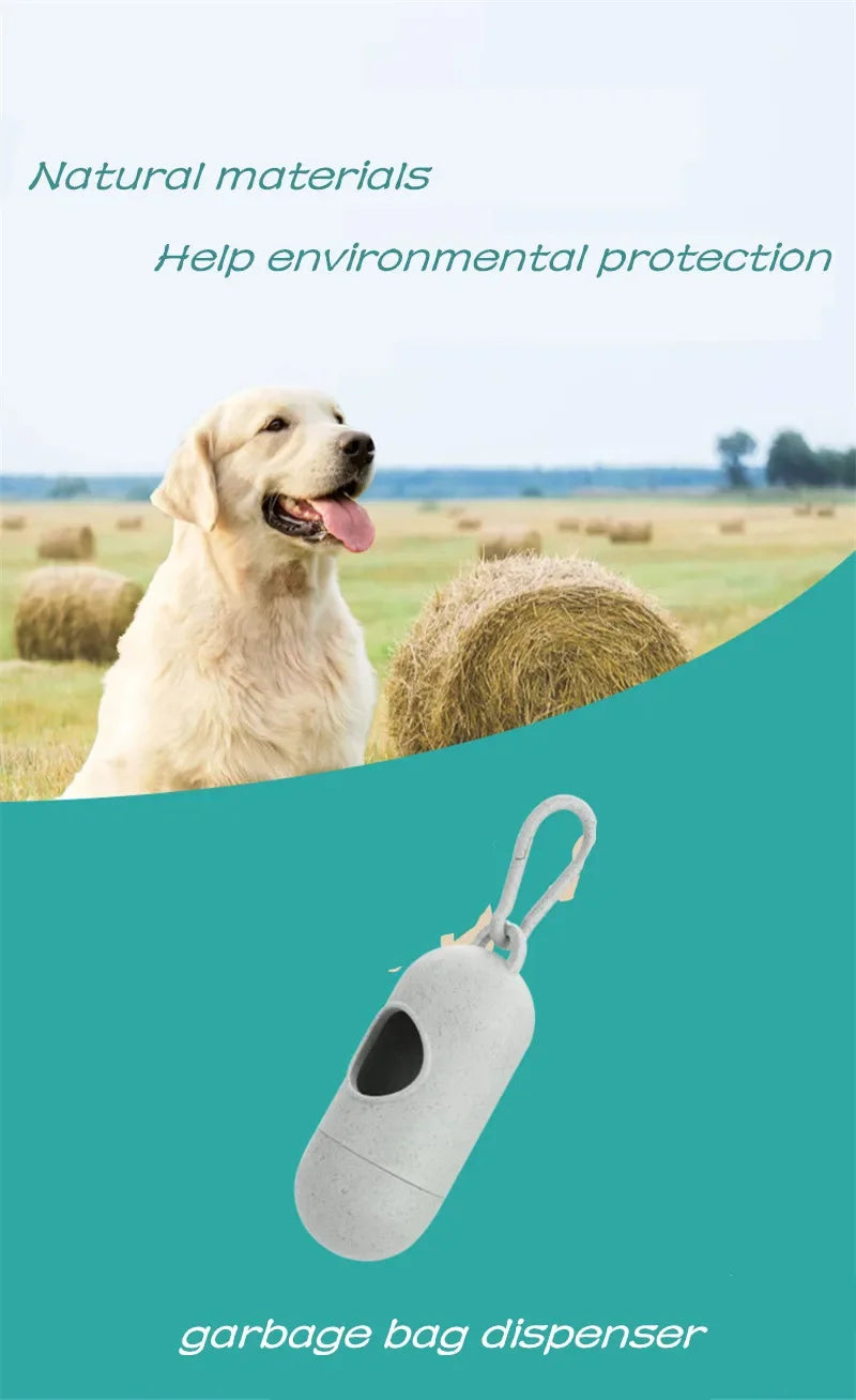 Stylish Dog Poop Bag Dispenser – Convenient Waste Holder for Easy Clean-Up