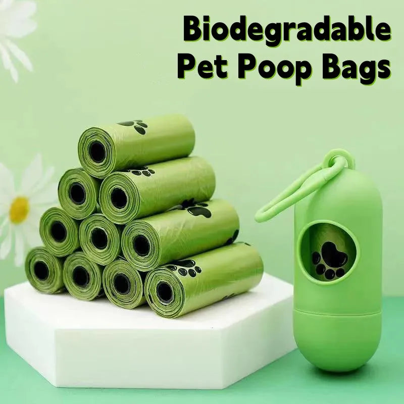 Eco-Friendly Dog Poop Bags – Biodegradable, Scented & Perfect for Pets